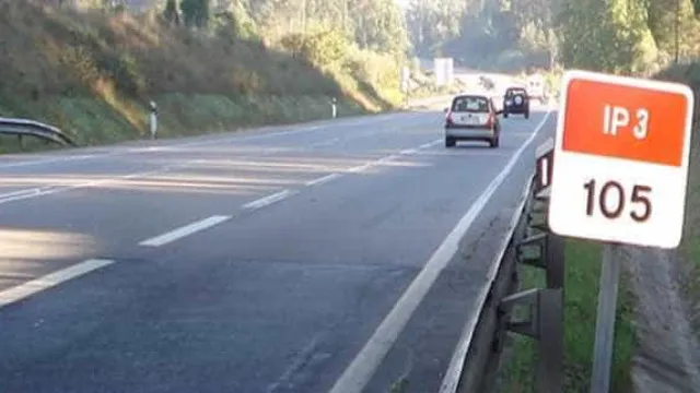 IP3 cortado nos dois sentidos após derrame de resina em Penacova