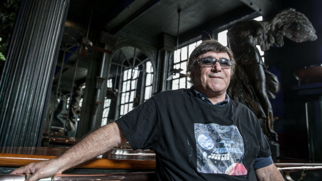 Mau tempo. Casa de José Cid 