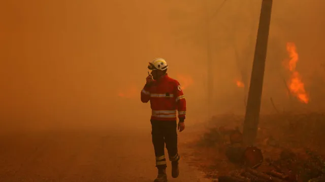 Dominado incÃªndio em Gondomar