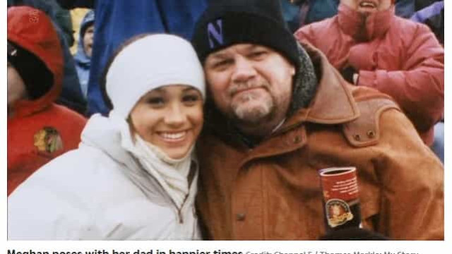 Pai de Meghan Markle nos cuidados intensivos após cirurgia