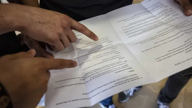 
                    Processo de digitalização dos exames 