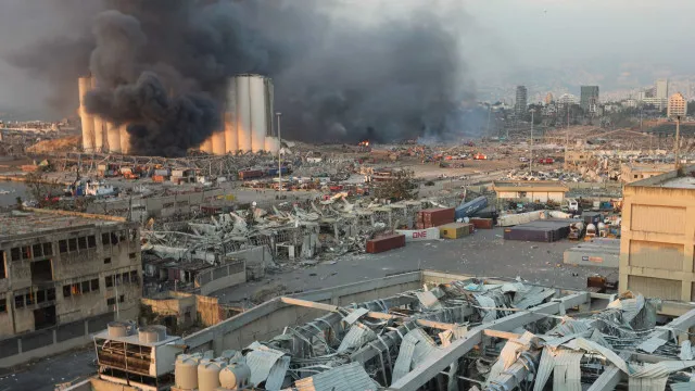 Aoun quer acusaÃ§Ãµes formais seis anos apÃ³s explosÃ£o no porto de Beirute