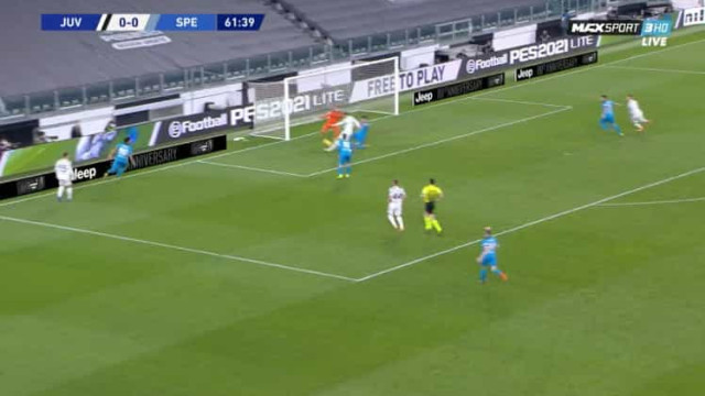 VAR verificou e 'deixou' Juventus festejar o golo de Morata