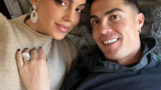 Cristiano Ronaldo assinala aniversário de Georgina Rodríguez