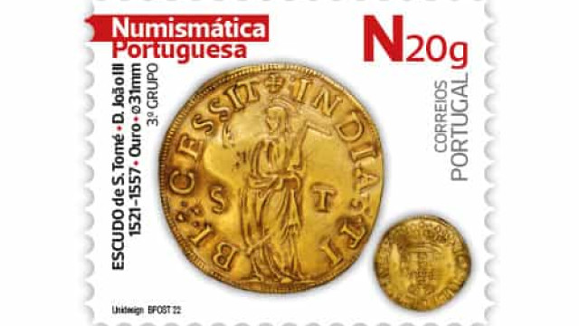 CTT lançam último grupo da série filatélica Numismática Portuguesa