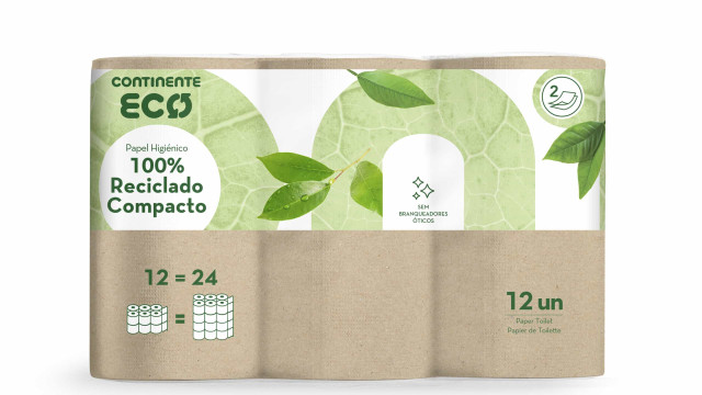 Recycled paper does not convince you?  That of Continente Eco is a winning bet