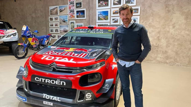 André Villas-Boas de Citröen C3 WRC no Rali de Portugal