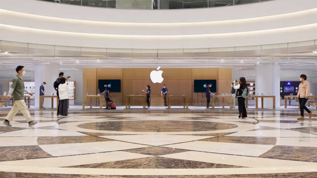 Apple abriu loja em Wuhan, a primeira nesta província da China