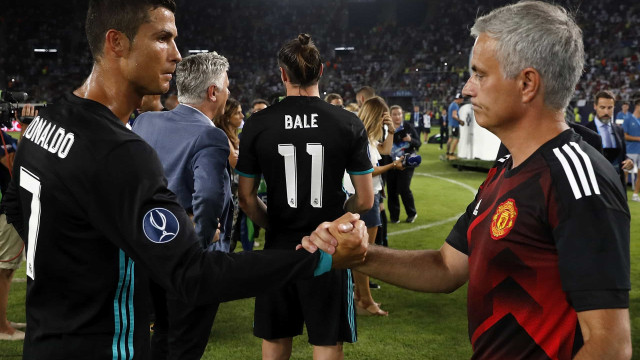 Reencontro à vista? AS Roma de Mourinho sonha com Cristiano Ronaldo