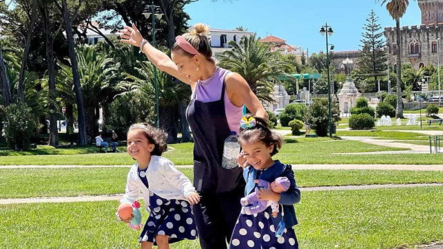 Luciana Abreu partilha retrato amoroso das filhas gémeas