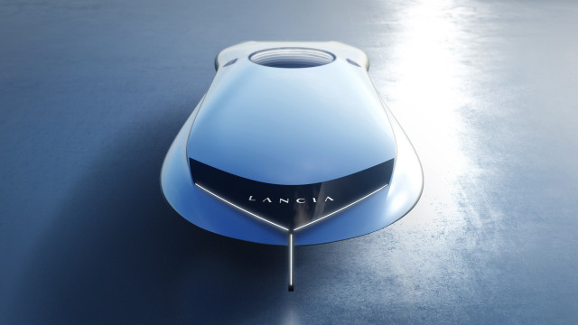 Parece uma nave espacial, mas é o Lancia do futuro