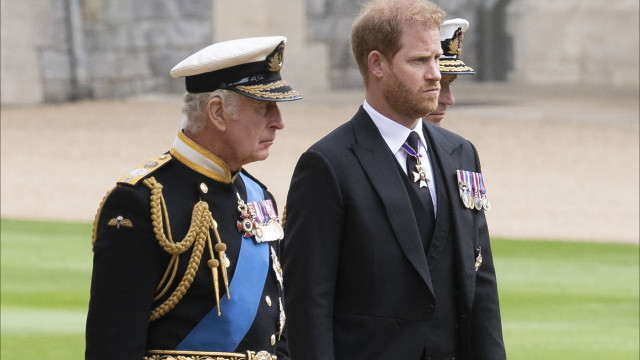 Charles III e Harry não vão estar juntos durante visita do rei aos EUA