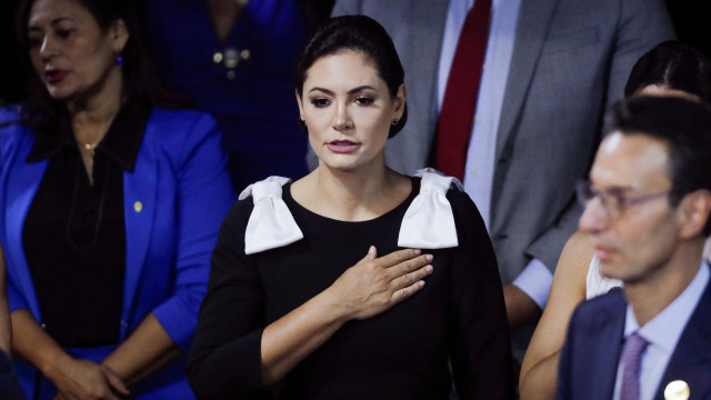 Michelle chama Lula e Janja de 'casalzinho que demoniza Israel' em evento do PL em Goiás
