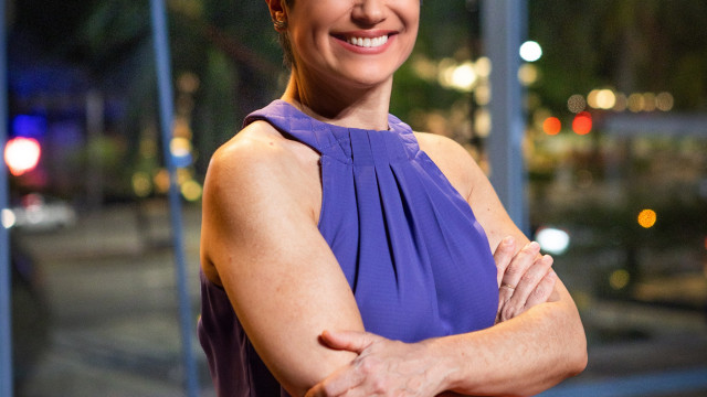 Sandra Annenberg festeja nova parceria com William Bonner