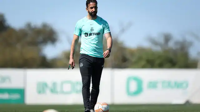 Rúben Amorim recebe 'reforço de peso' no treino do Sporting