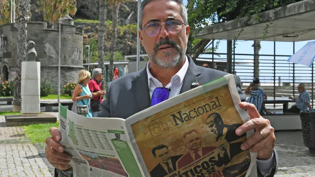 Ex-líder do Chega/Madeira desvincula-se: "Não sou prato velho nem jarrão"