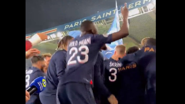 'De pequenino...'. PSG goleou Marseille e Zaïre-Emey reagiu desta forma