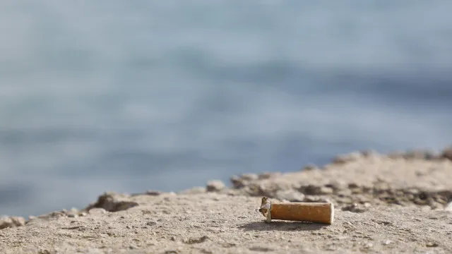 
                    Uma única ponta de cigarro contamina mil litros de água, diz farmacêutica
                