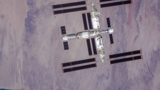 China partilha nova imagem da sua nova estação espacial