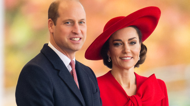 Reveladas imagens de viagem secreta de William e Kate Middleton