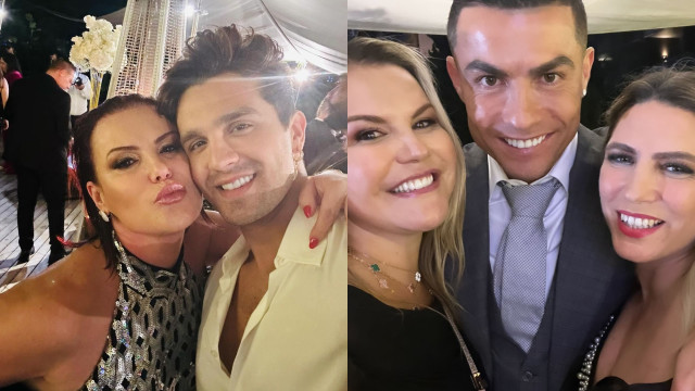 Luan Santana anima final de ano de Cristiano Ronaldo e família