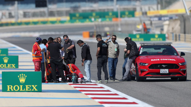As imagens que marcaram o segundo dia de testes da Fórmula 1