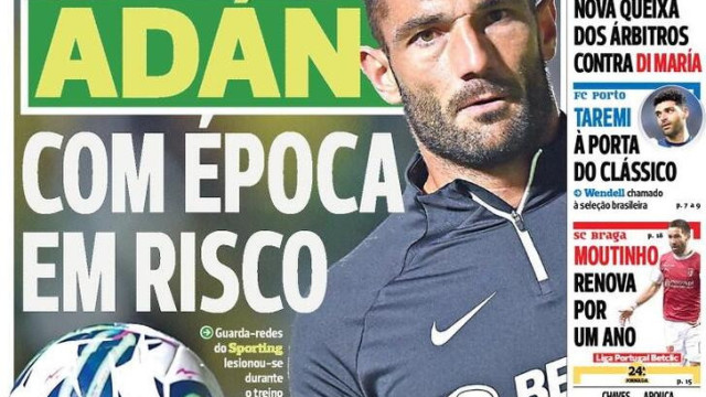 Por cá: Sporting em alerta e Brasil 'pesca' no FC Porto