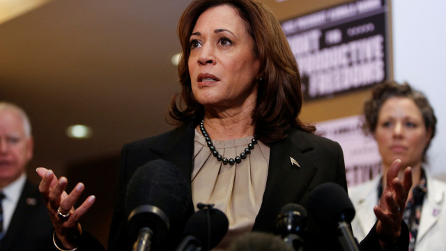 Apoios a 'conta-gotas' no Partido Democrata a Kamala Harris