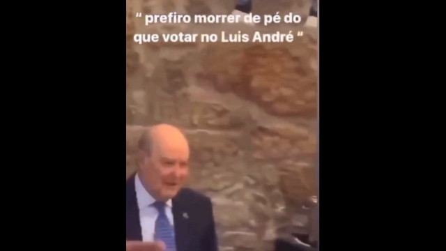 "Prefiro morrer de pé do que votar Luís André". Pinto da Costa emocionado