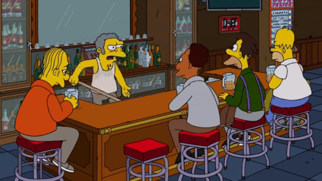 Simpsons diz adeus a personagem que estava presente desde o 1.º episódio