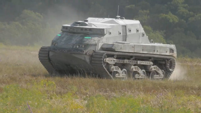 Pentágono partilha vídeo de novo (e assustador) tanque autónomo