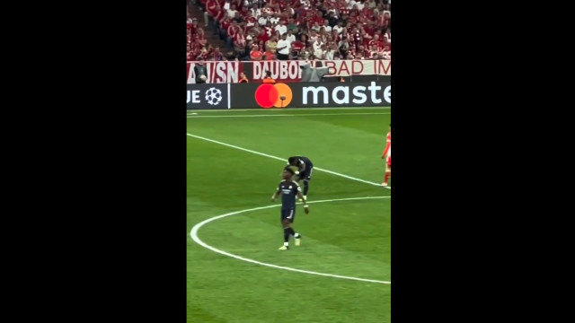 O gesto de Vinícius Júnior na Allianz Arena que não passou despercebido