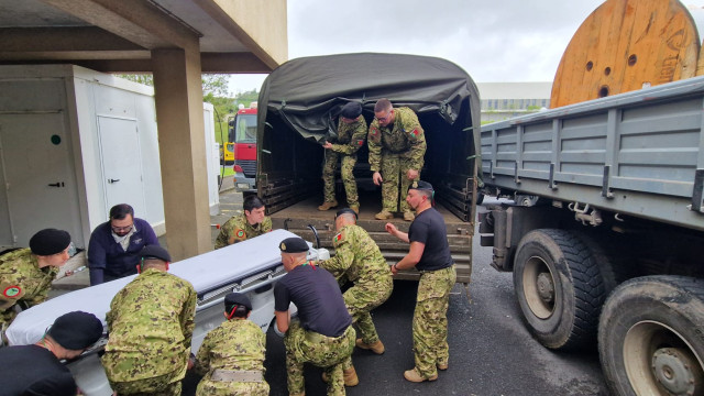 Exército disponibiliza meios após incêndio em hospital de Ponta Delgada
