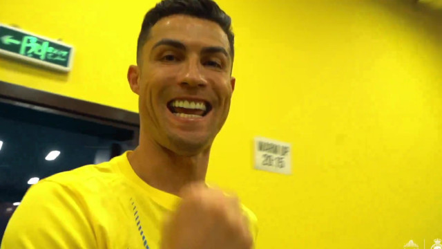 O sorriso não engana. Os bastidores do novo hatrrick de Cristiano Ronaldo