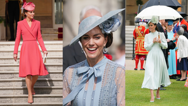 Garden Party: Cinco visuais marcantes da princesa Kate Middleton 