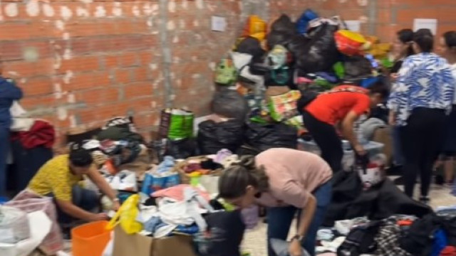 Brasil. Armazéns lotados em Portugal com doações à espera de transporte