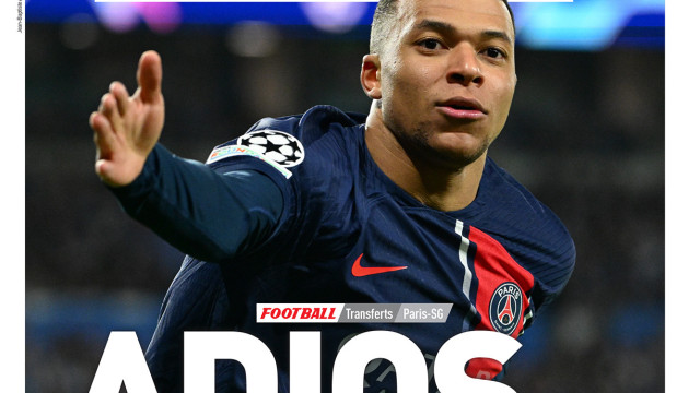 Lá fora: "Adiós" de Mbappé ao PSG, lenda do United critica Ten Hag