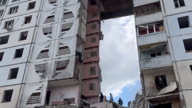 Pelo menos sete mortos após prédio desabar em ataque a Belgorod