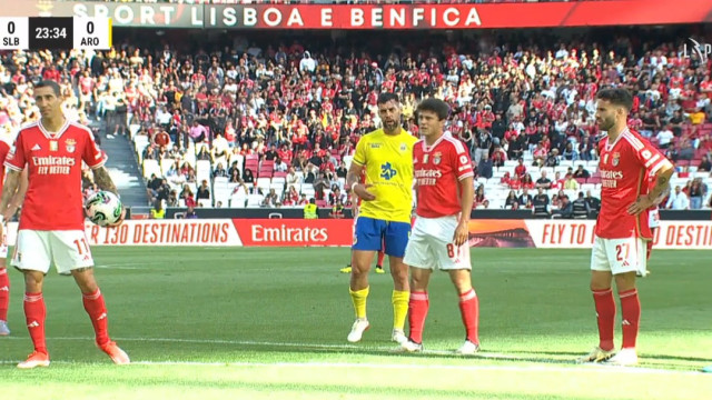 Luz pediu, mas Rafa Silva recusou bater penálti frente ao Arouca