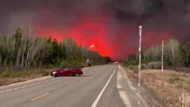 Vídeo. Mais de 100 fogos florestais no Canadá (e fumo chegou a EUA)