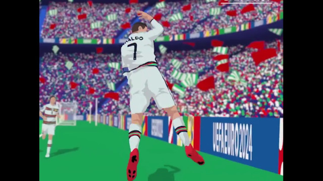 Falta um mês para o Euro'2024... e UEFA não esquece Cristiano Ronaldo
