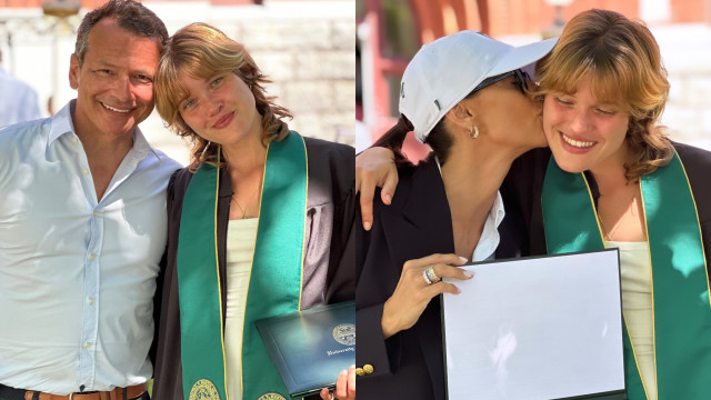 Iva Domingues assiste a formatura da filha em universidade nos EUA