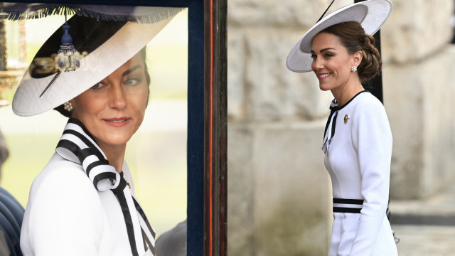 Os pormenores do visual de Kate Middleton no Trooping the Colour