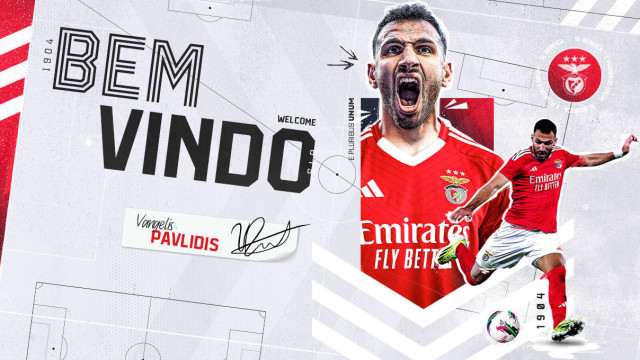 Oficial: Pavlidis é o primeiro reforço de verão do Benfica
