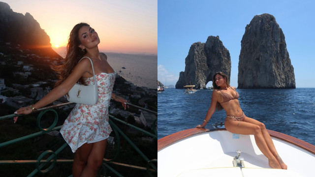"Dolce far niente". As férias invejáveis de Liliana Filipa em Capri
