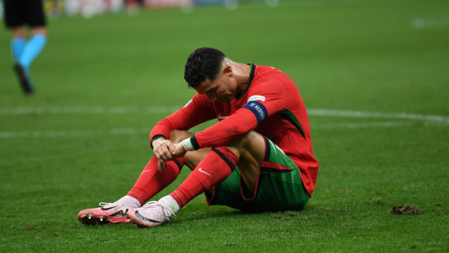 Cristiano Ronaldo partilha recado inspirador após lágrimas no Euro'2024