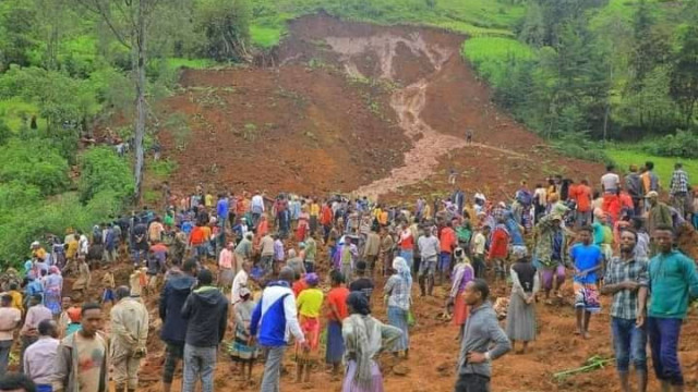 Pelo menos 146 mortos no deslizamento de terras no sul da Etiópia