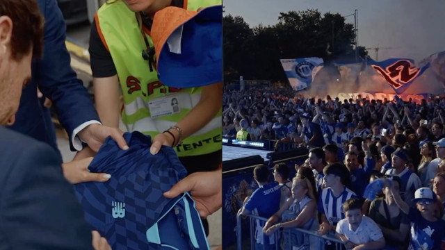 FC Porto apresenta novos equipamentos perante milhares de adeptos