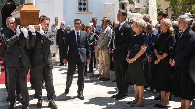 As imagens do funeral do príncipe Michael da Grécia