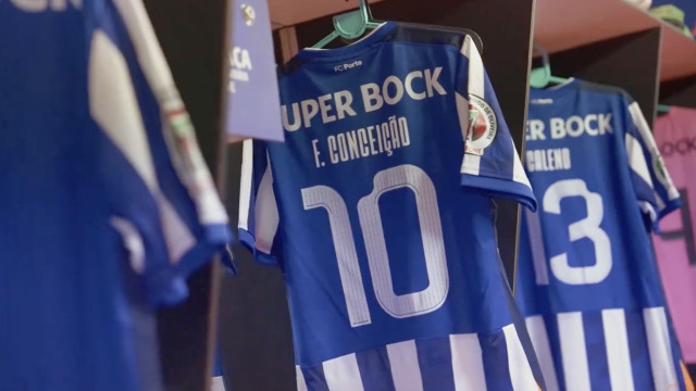 Balneário pronto para receber jogadores do FC Porto para a Supertaça